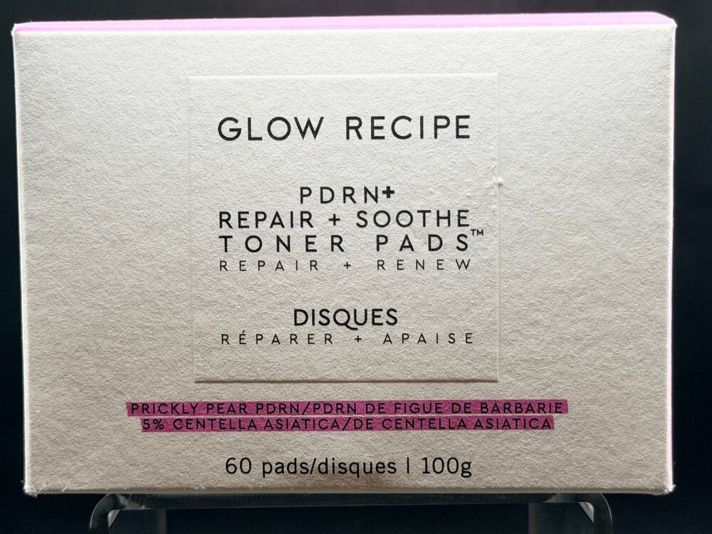 Glow Recipe PDRN+ Repair + Soothe Toner Pads (60 Pads / 100 g) 💰 MSRP: $30.00